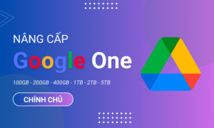 Nâng cấp Google One chính chủ