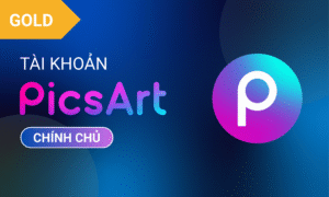 Nâng Cấp PicsArt Gold Chính Chủ